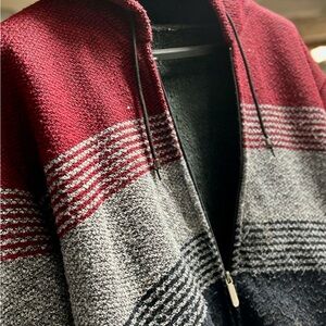 Backcountry Zip up, Sherpa-style, fleece-lined hooded sweatshirt